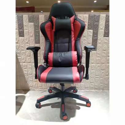 Office Chair; Fancy Leather Finish Gaming Chair image 3