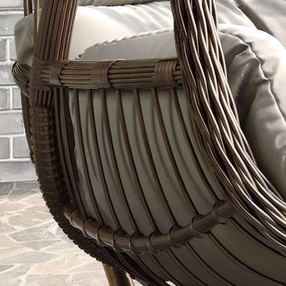 Outdoor Chairs: Fun Outdoor Hammock Swing With a Metal Stand image 3