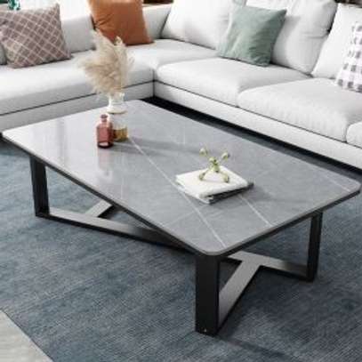 Modern Marble Top Coffee Table image 2
