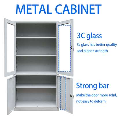 Office cabinet:  Steel Office Filing Cabinet image 3