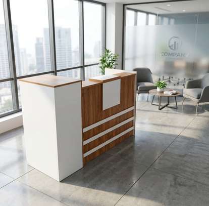 1400mm Wooden Reception Desk image 10