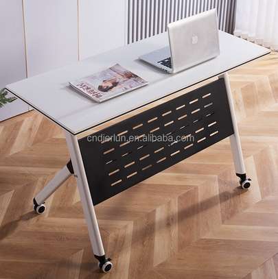 Office Desk:1.2 Meter Foldable Conference Office Desk image 8