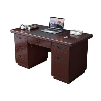 1400mm executive office desk with drawers image 8