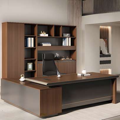 Office Desks: Orientation Desk With Locking Drawer image 5
