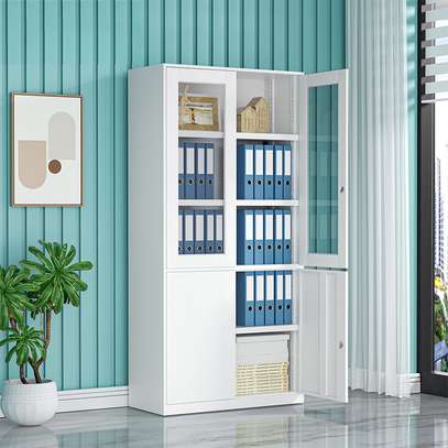 Office Cabinet: Good Quality Steel White Metal  Cabinet image 5