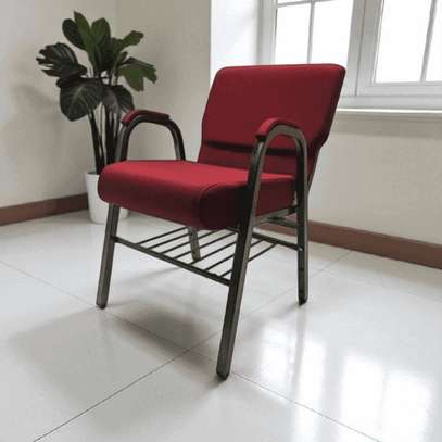 Stackable Red Banquet Chair image 6