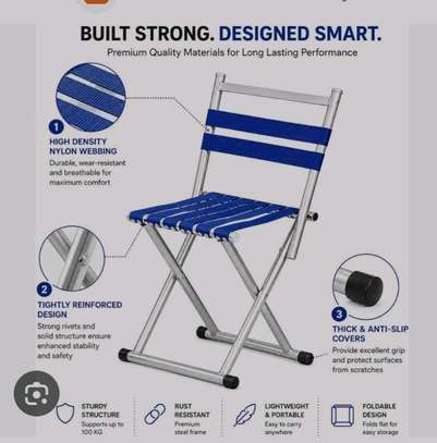 🔊🔊Lightweight portable folding chair image 3