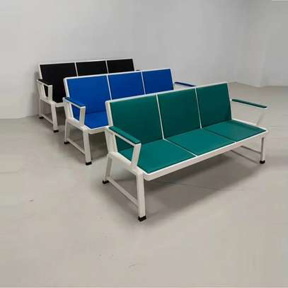 3-Link Heavy Duty Office Reception Bench image 6
