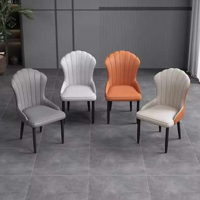 Dining Chair : 4 Legged Gray Dining Chair In  Homabay image 7