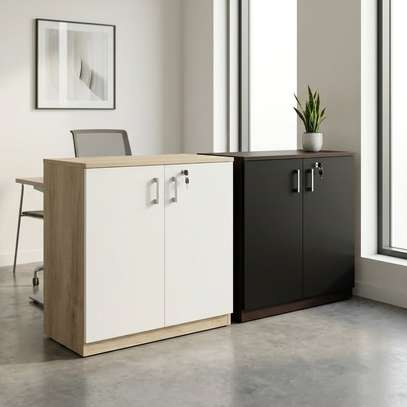 Credenza Cabinet;2-Door Credenza Storage Cabinet image 2