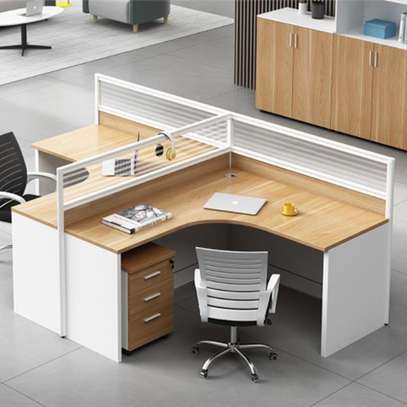 Office Station: 2-Way Curved Office Workstation In Migori image 3