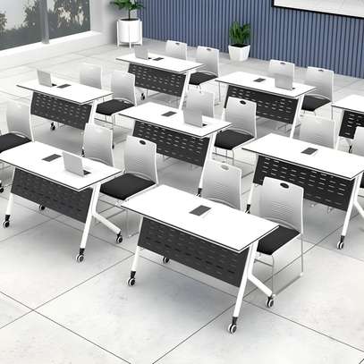 Foldable Training Room Tables - 120cm x 60cm image 6