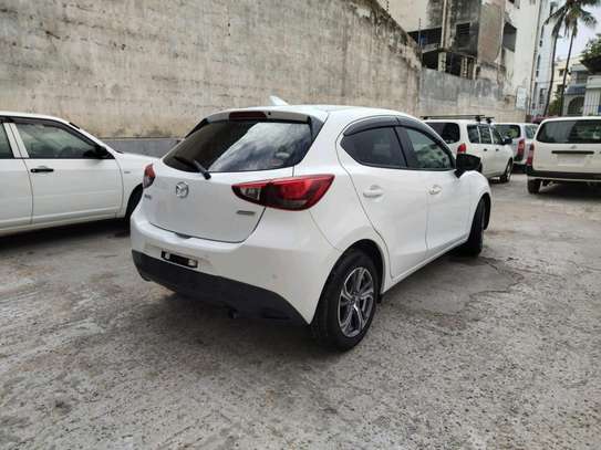 Mazda Demio petrol White 2018 image 6