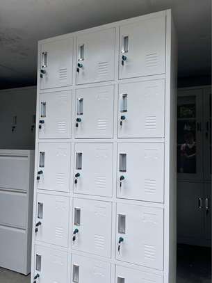 15-Locker steel office cabinet image 5