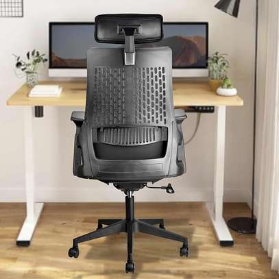 Office Chair: High Back Orthopedic Chair For Office Comfort image 7