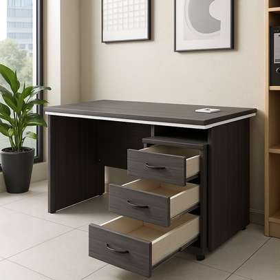 1.2 M Imported Dark Office Working Desk image 15