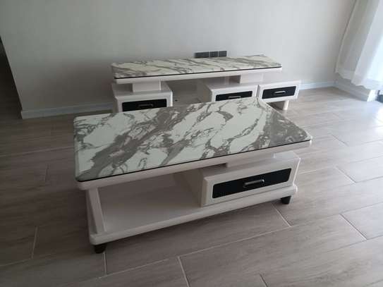 Rectangular Marble Coffee Table image 2