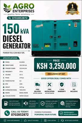 150kva diesel Generator with Cummins Engine image 2