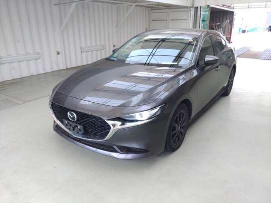 Mazda 3 Sedan Gray Smooth Drive Fuel Efficient image 3