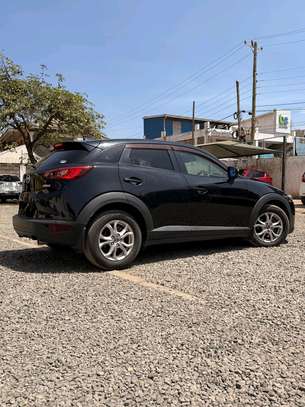 Mazda CX3 black color fully loaded 2019 model. image 6