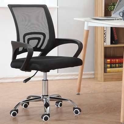 Office Chairs;Mesh Fabric  Swivel  Office Chair In Keroka image 3