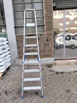 Aluminium Household Step Ladder 8 step image 3