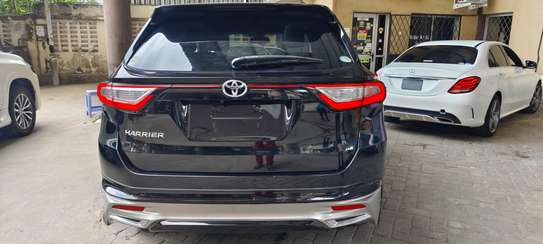 Toyota Harrier black premium grade 2018 image 12