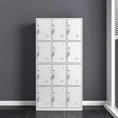 12-Locker Steel Office Cabinet image 3