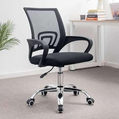 Office Chairs : Medium Back Office Desk Chair image 1