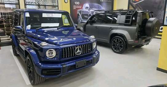 Mercedes Benz G63 AMG Blue 2019 image 13