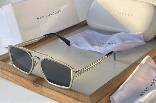 Marc Jacobs Gold Frame Sunglasses Brown Lenses image 2