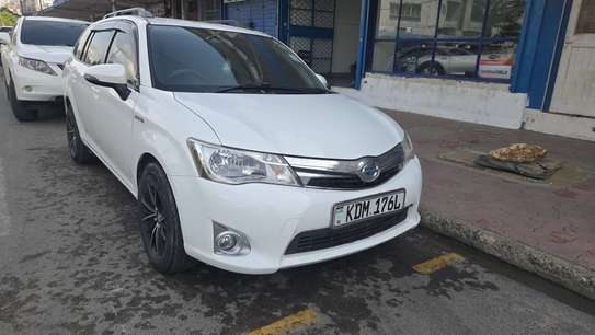Toyota fielder hybrid new shape is on sale in Mombasa image 2