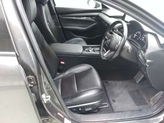 Mazda 3 Sedan Gray Smooth Drive Fuel Efficient image 4