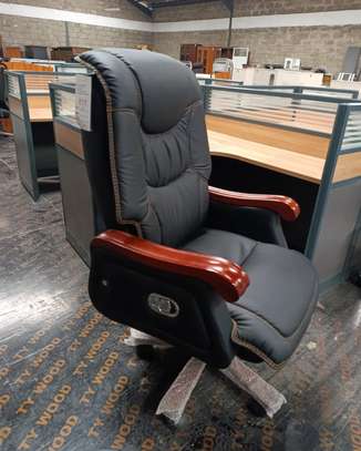 Office Chair; Comfortable Puffy Director Office Chair image 5