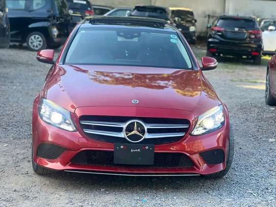 Mercedes Benz C200 redwine image 3