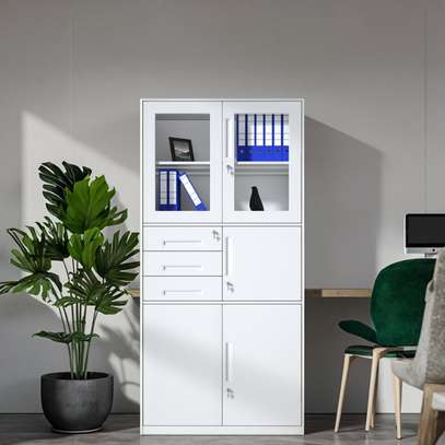 Steel Office Cabinet with Safe image 2