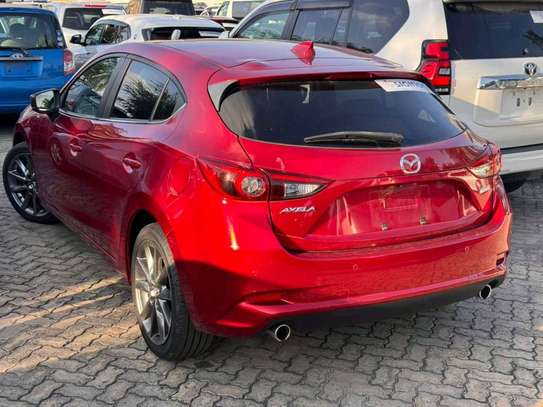 mazda axela red wine hachback image 4