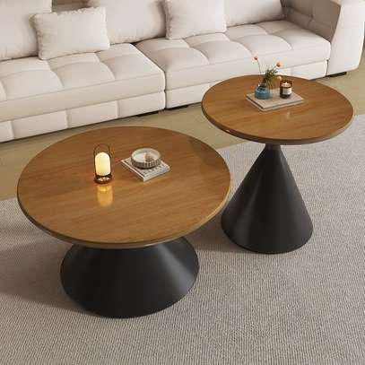 Nordic Solid Wood Coffee Table image 6