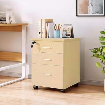 under desk movable 3-drawer cabinet image 4