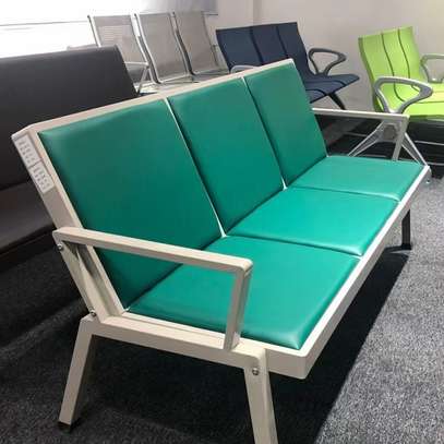 Office Bench; 3-Link Padded Heavy Duty Bench image 4