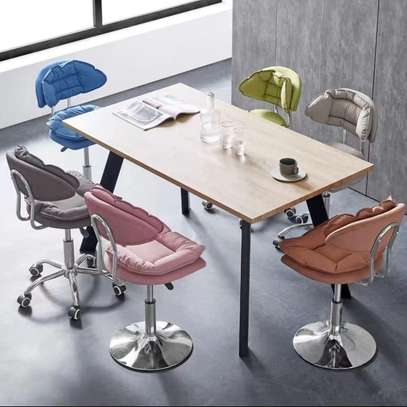 Office Chairs: Contemporary Metal Mid-back Work Stool image 5
