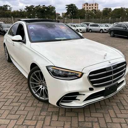 Mercedes Benz AMG S500 White 2021 image 3