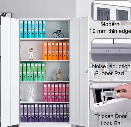 Office Cabinet: Metal Swing Door File Storage Cabinet image 3