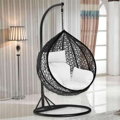 Bird's Nest Rattan Hammock Swing image 2
