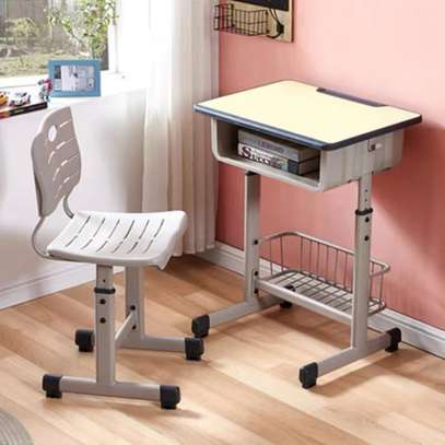 Kids Furniture; Adjustable Height Kids Desk And Chair image 5