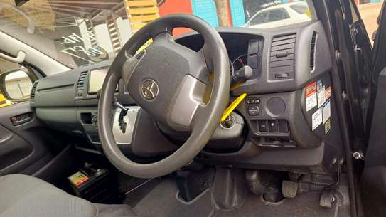 Toyota Hiace black color fully loaded 2020 model. image 4