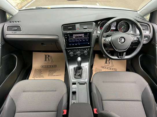 Volkswagen Golf 2018 White Hatchback Efficient Ride image 4