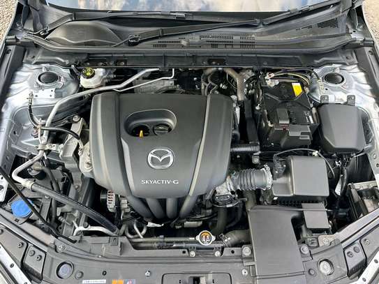 Mazda 3 Silver color fully loaded 2019 model. image 3