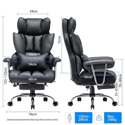 Directors Executive Swivel Office Leather Seat image 6