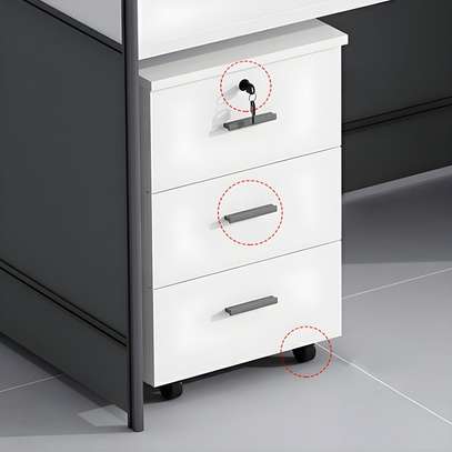 Office Workstation - 4 way modular workspace image 11
